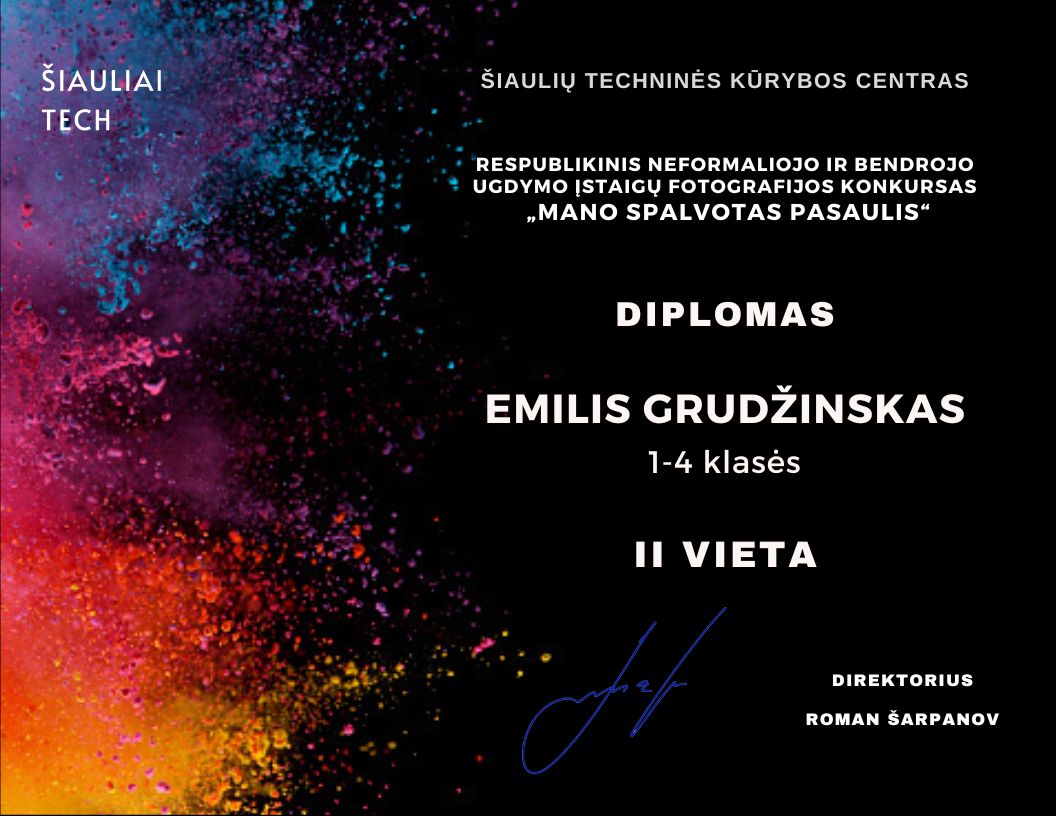 Emilio diplomas